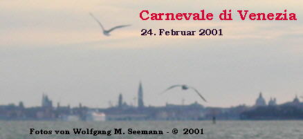 Karneval in Venedig, copyright   2001 Wolfgang M. Seemann